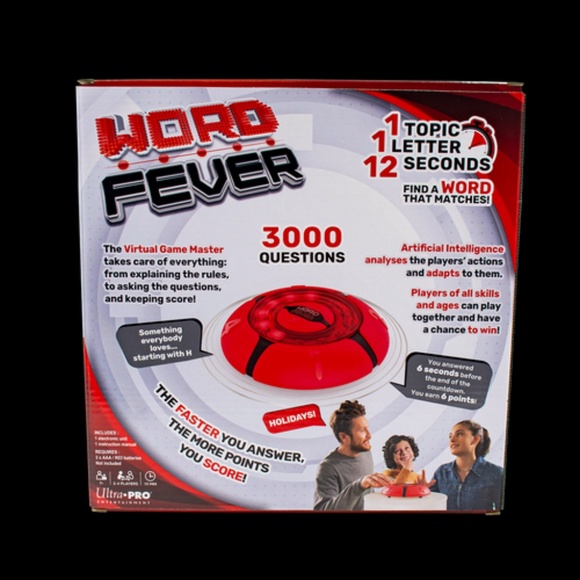 NEW IN THE BOX!!! WORD FEVER GAME - Picture 2 of 4